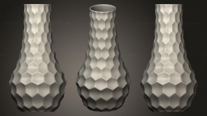 Vases (Flower Pot, VZ_0504) 3D models for cnc